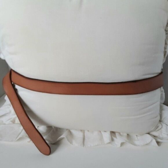 Lucky Brand Leather Belt size M/L 51" Long - Picture 7 of 11